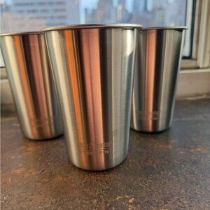 Klean Kanteen Set of 3 Pint Glasses